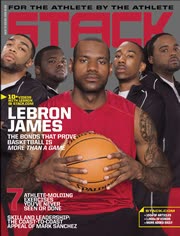 LeBron James — second STACK Magazine cover